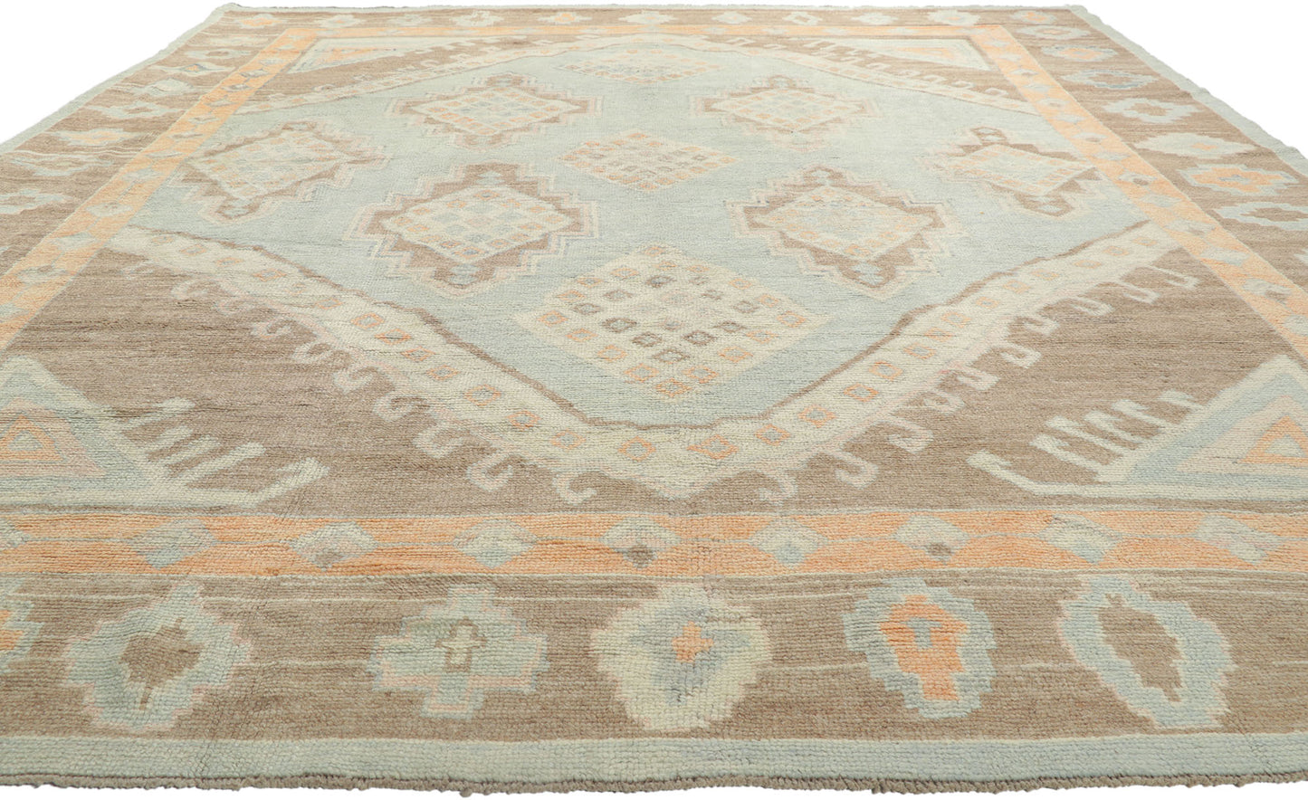11 x 13 Colorful Turkish Oushak Rug 53603