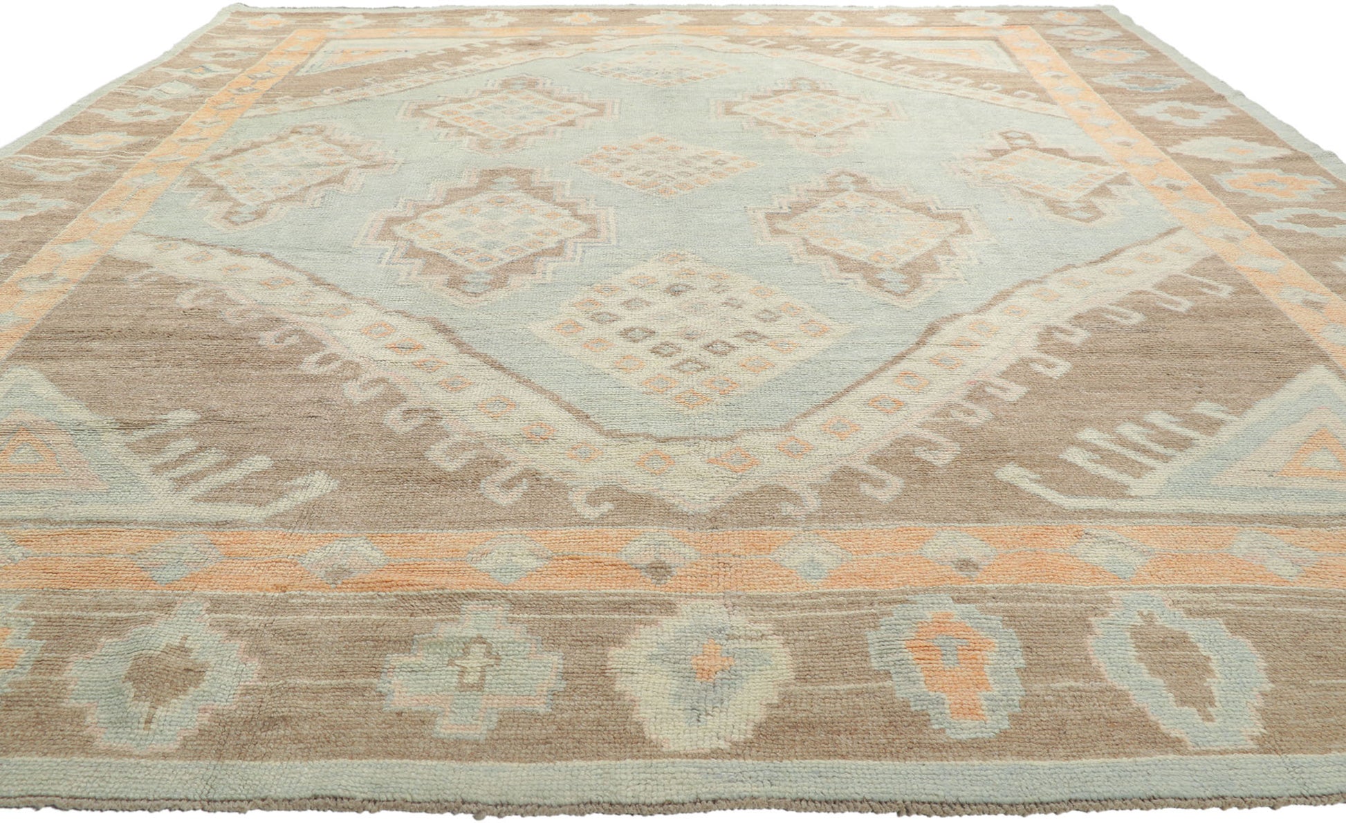 11 x 13 Colorful Turkish Oushak Rug 53603
