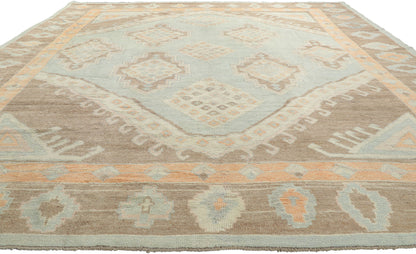 11 x 13 Colorful Turkish Oushak Rug 53603