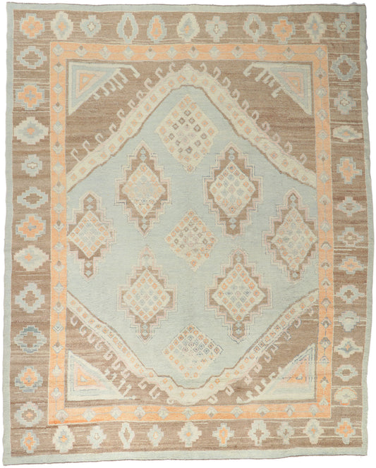11 x 13 Colorful Turkish Oushak Rug 53603