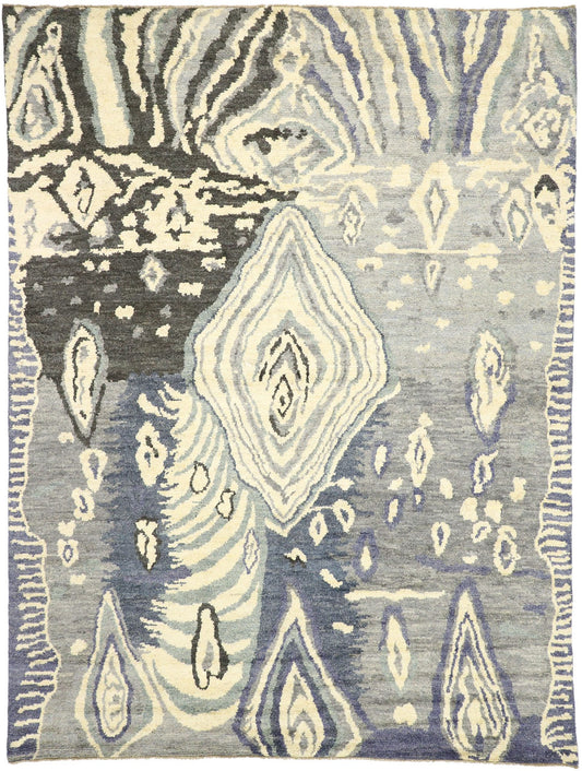 11 x 14 Large Abstract Moroccan Rug 80475