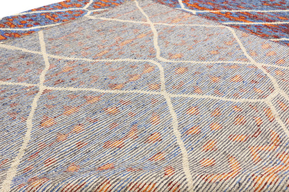 11 x 14 Abstract Moroccan Rug 80484