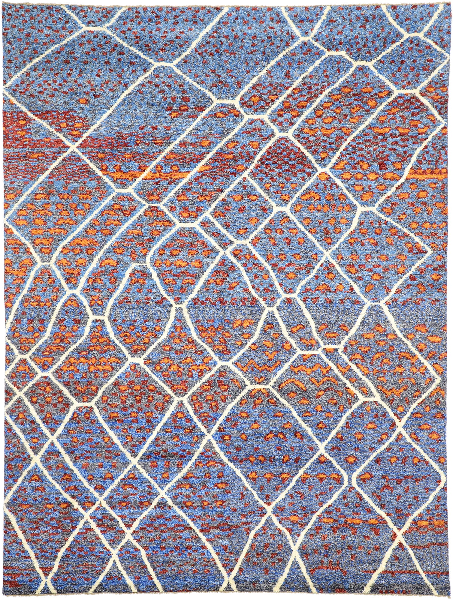 11 x 14 Abstract Moroccan Rug 80484