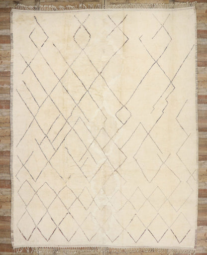 11 x 15 Large Neutral Moroccan Rug 21148