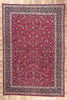 11 x 17 Antique Persian Mashhad Rug 78568