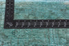 11 x 17 Vintage Persian Overdyed Rug 78584