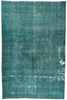 11 x 17 Vintage Persian Overdyed Rug 78584