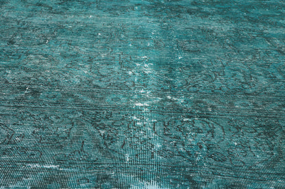 11 x 17 Vintage Persian Overdyed Rug 78584