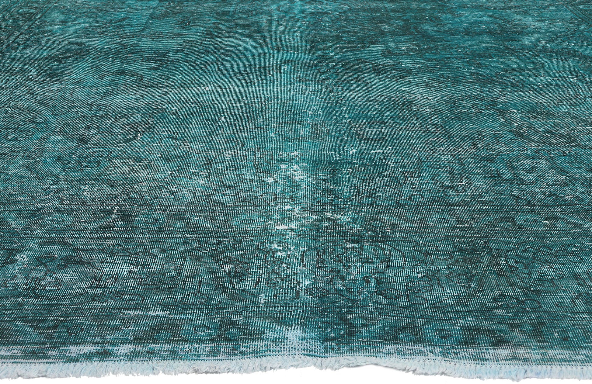 11 x 17 Vintage Persian Overdyed Rug 78584