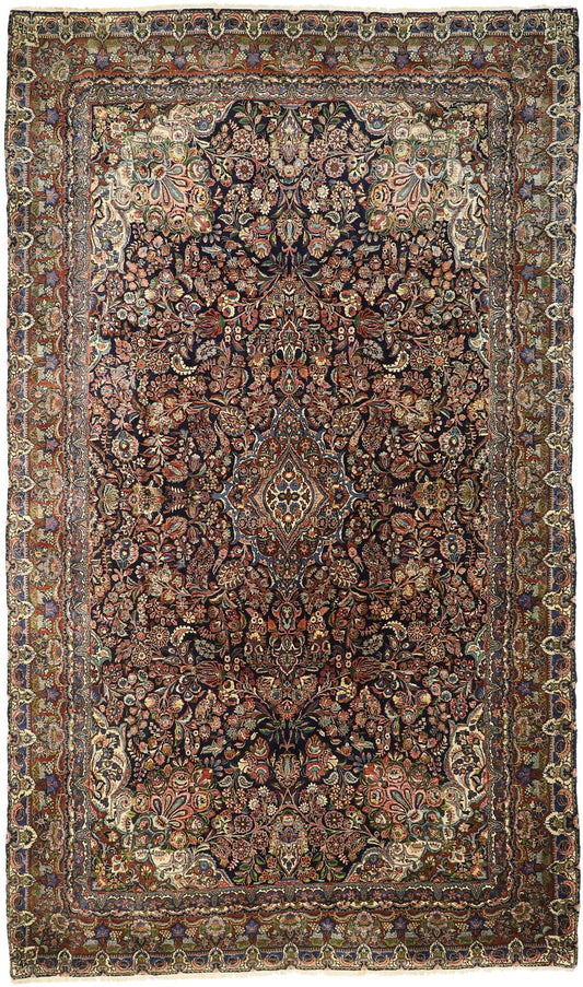 11 x 19 Antique Persian Hamadan Rug 77214