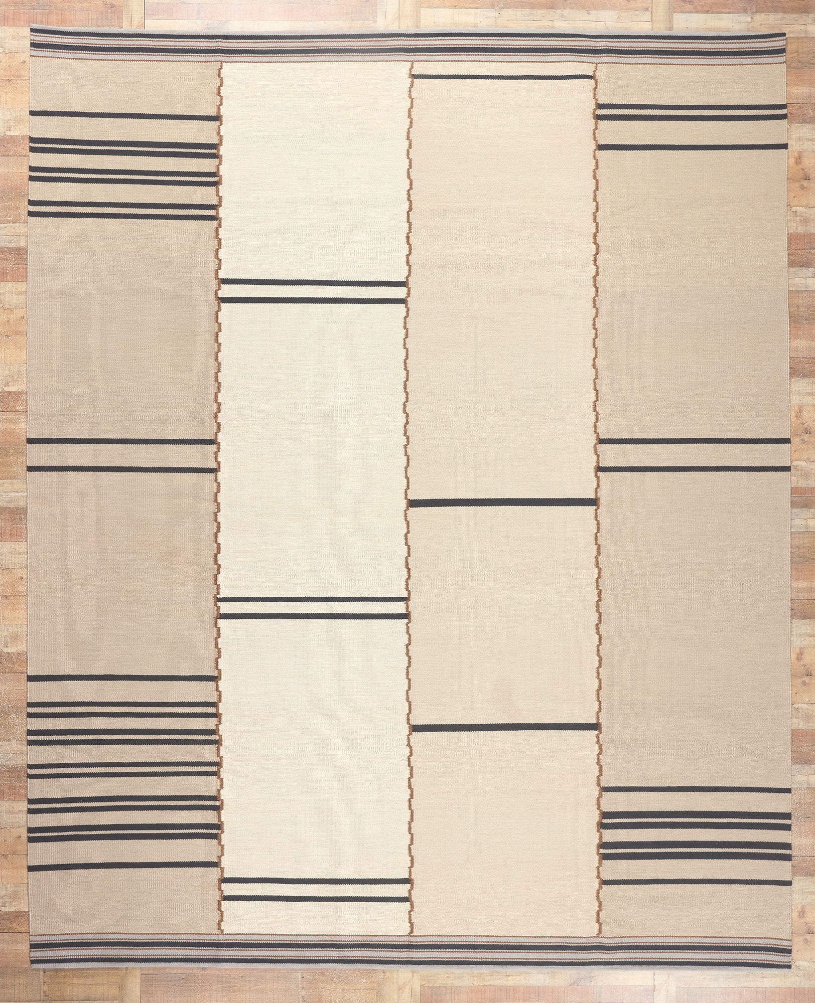 12 x 15 Swedish Inspired Kilim Rug 30957