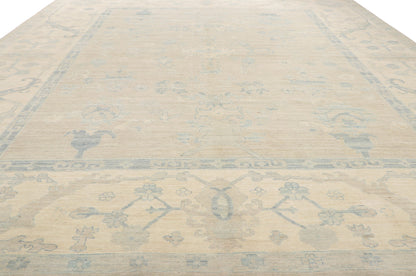 12 x 14 Vintage-Inspired Oushak Rug 80932