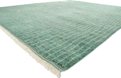 12 x 15 Teal Moroccan Area Rug 30770