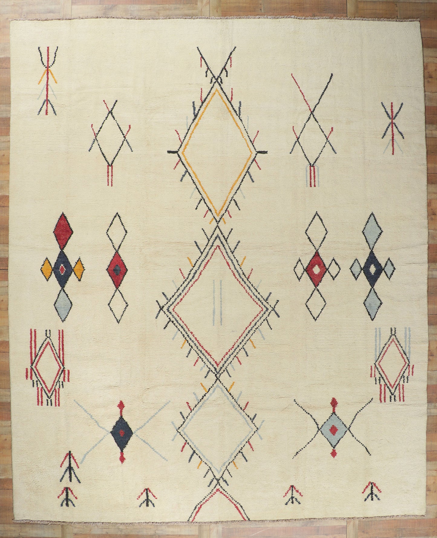 12 x 15 Large Modern Moroccan Rug 80710
