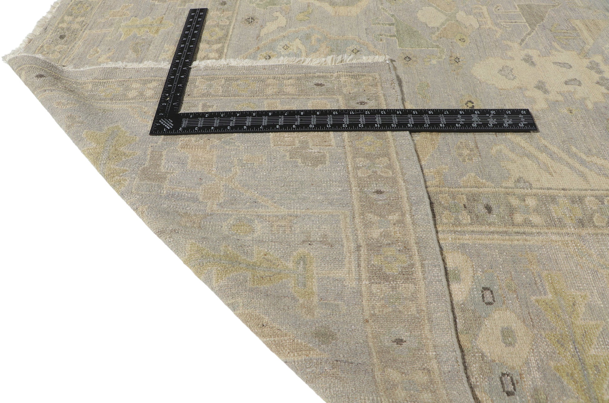 12 x 15 Vintage-Inspired Oushak Rug 30832