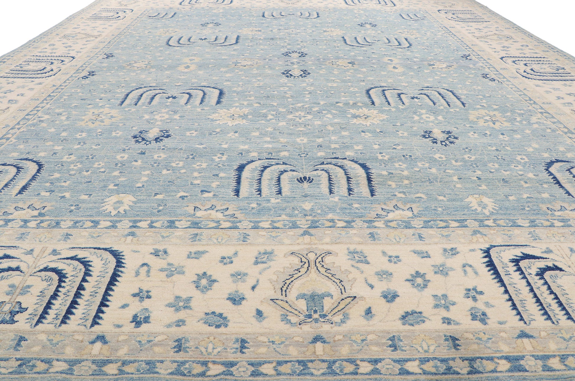 12 x 15 Colorful Oushak Rug 80937