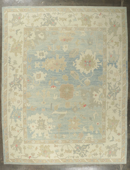 12 x 15 Turkish Oushak Rug 53827
