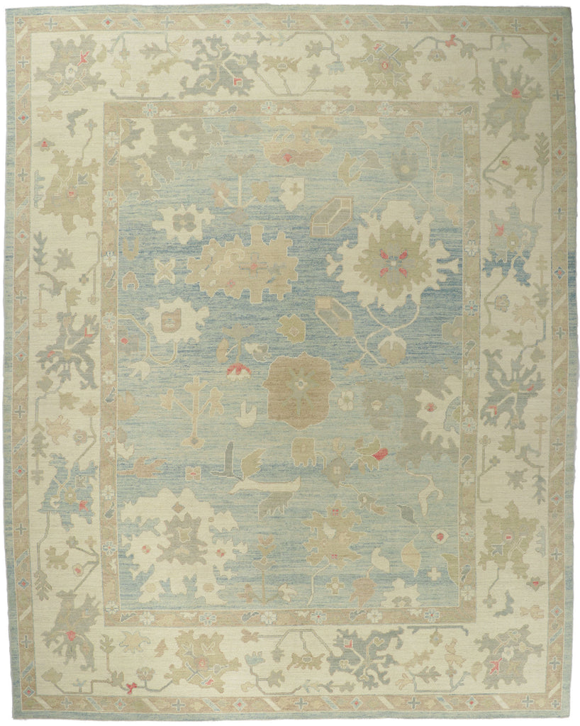 12 x 15 Turkish Oushak Rug 53827