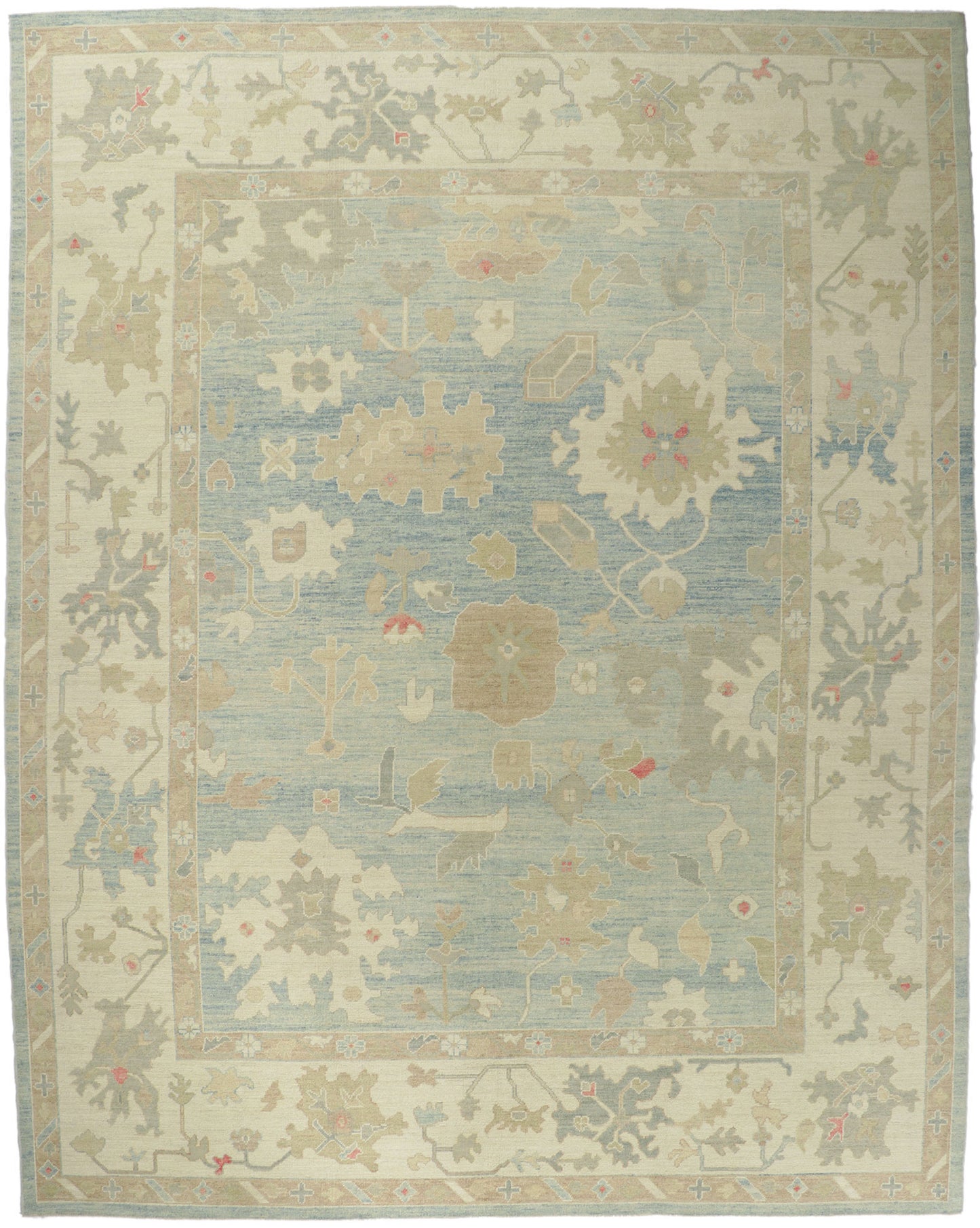 12 x 15 Turkish Oushak Rug 53827