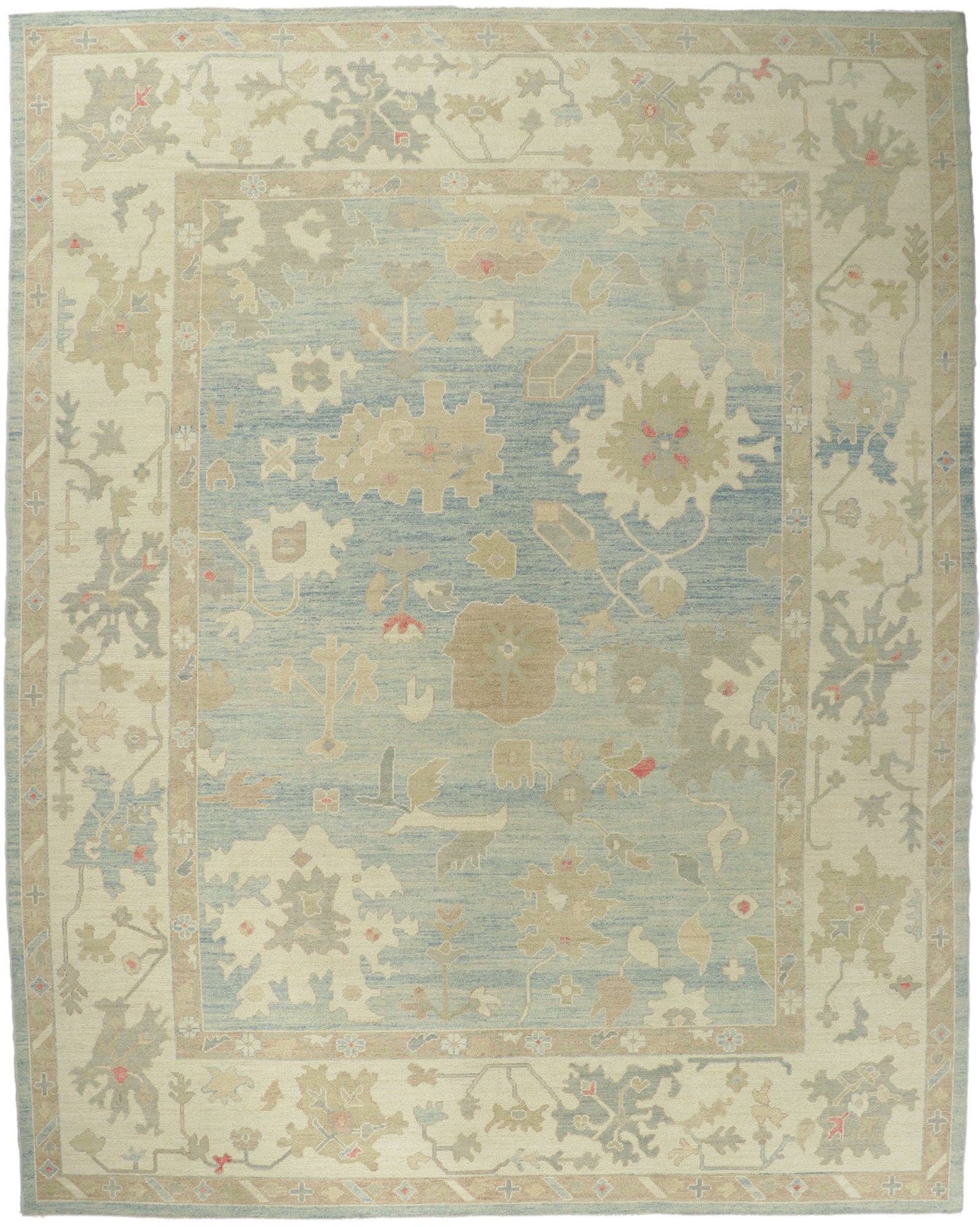 12 x 15 Turkish Oushak Rug 53827