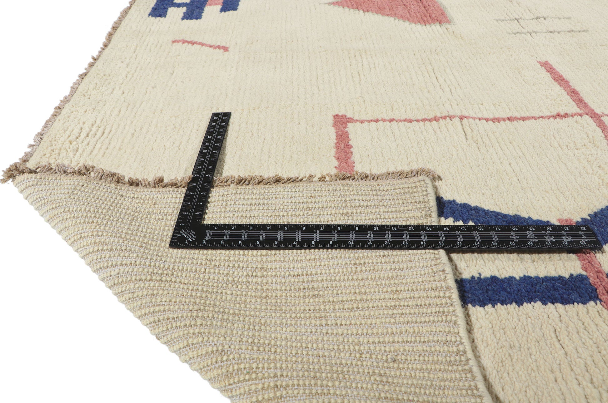 12 x 16 Brutalist Moroccan Area Rug 80694