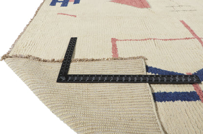 12 x 16 Brutalist Moroccan Area Rug 80694