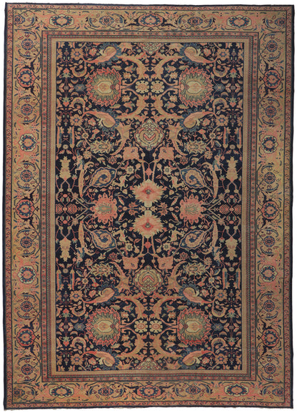 12 x 16 Vintage Persian Mahal Rug 78350