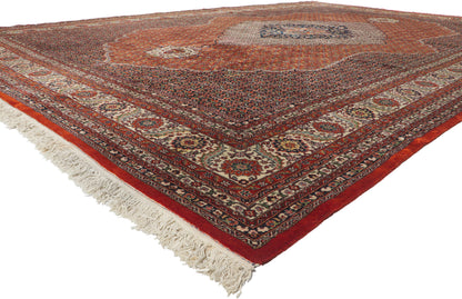12 x 18 Vintage Persian Tabriz Rug 78414