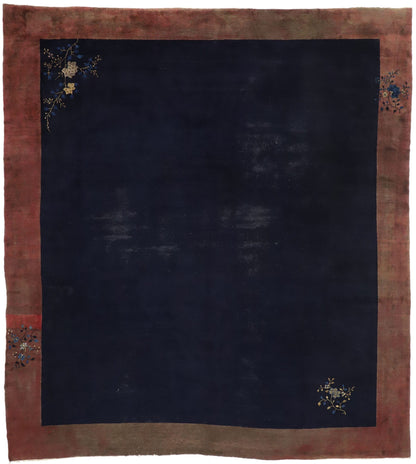 12 x 13 Antique Chinese Art Deco Rug 77268