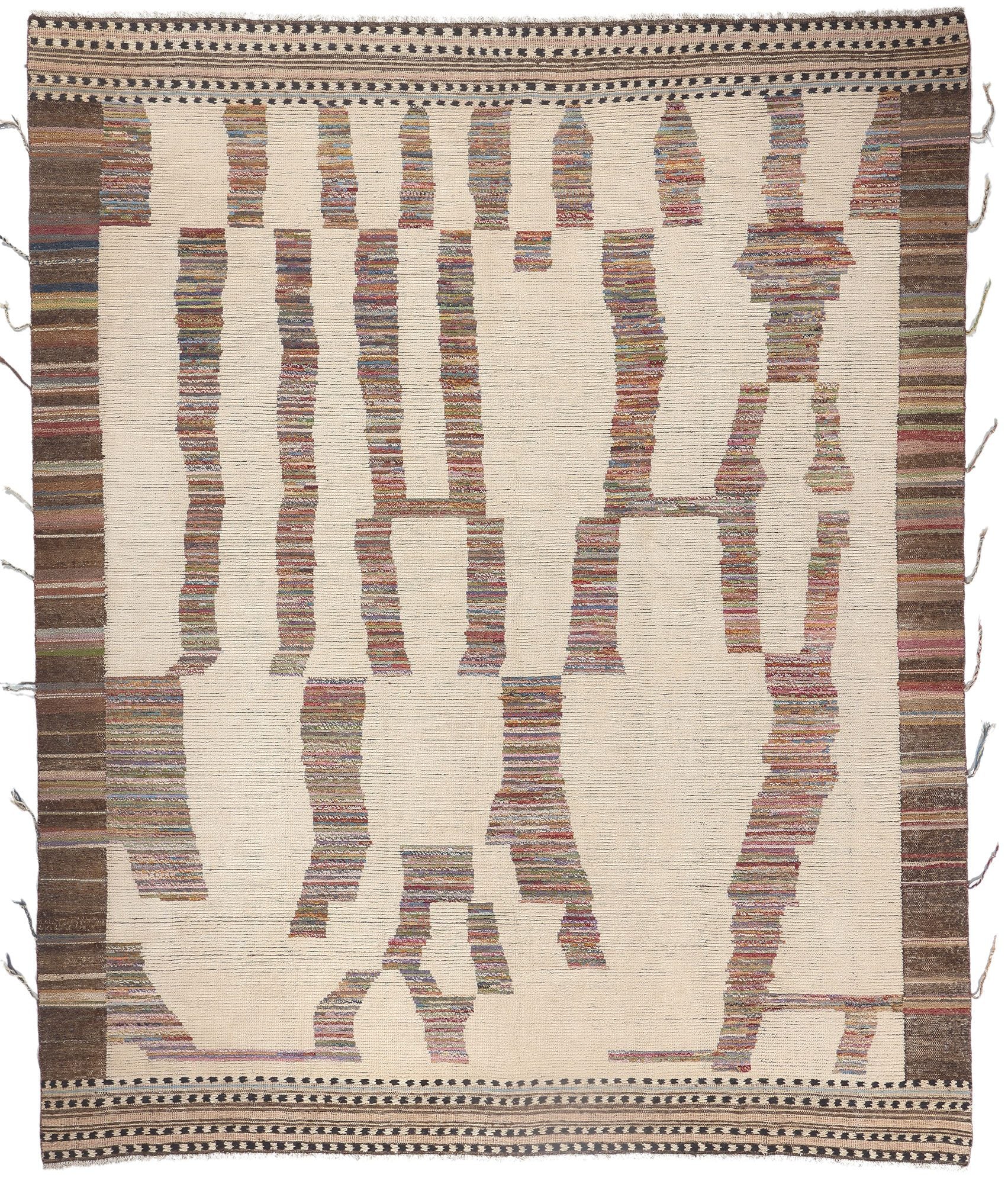 12 x 14 Modern Moroccan Rug 81009