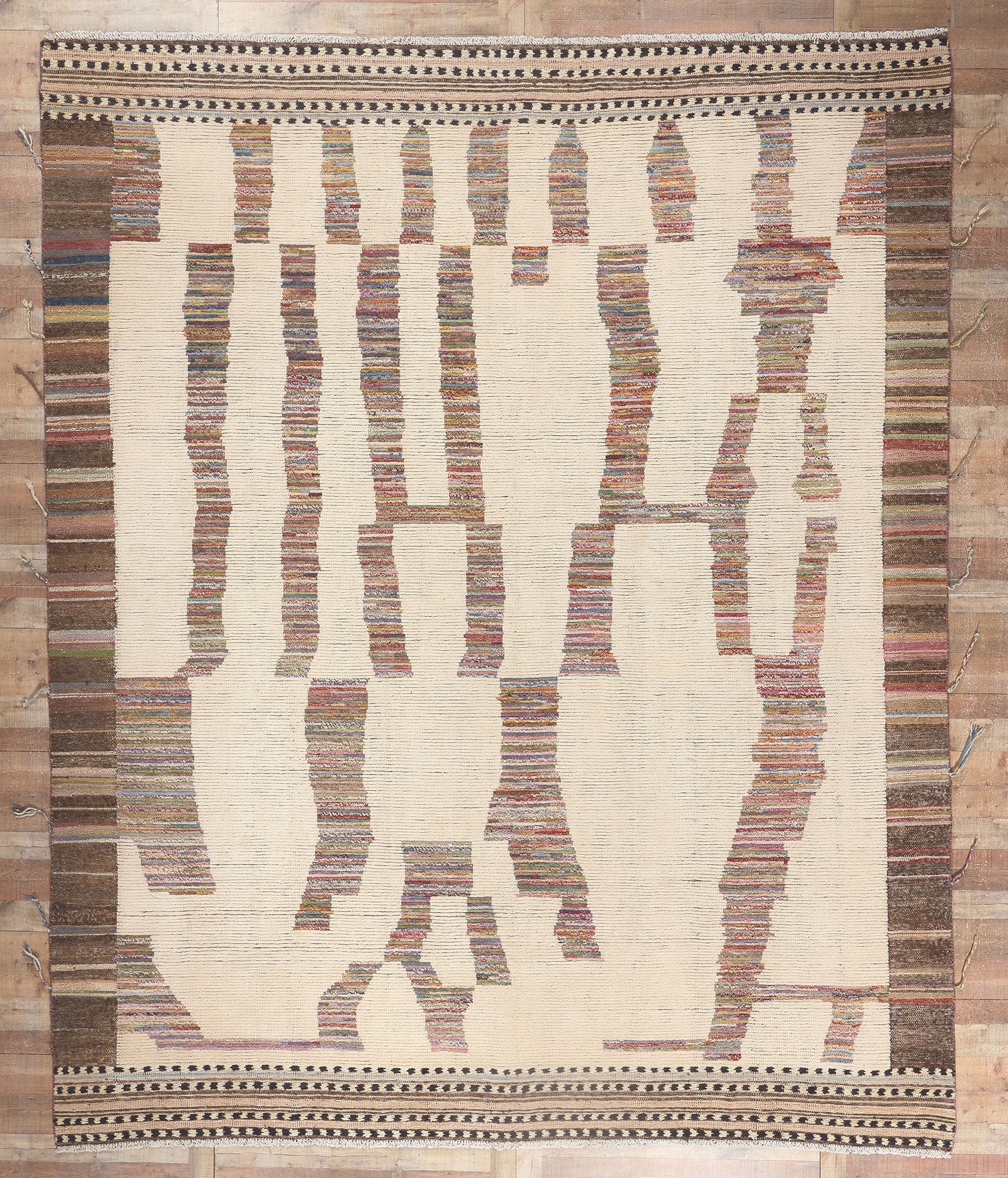 12 x 14 Modern Moroccan Rug 81009