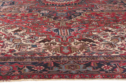 12 x 15 Antique Persian Heriz Rug 78540