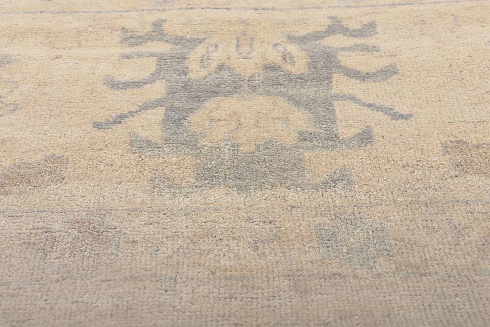 12 x 15 Vintage-Inspired Oushak Rug 30196