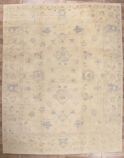 12 x 15 Vintage-Inspired Oushak Rug 30196