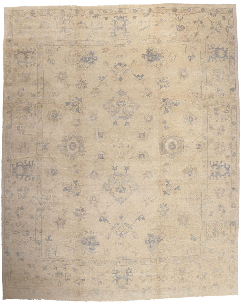 12 x 15 Vintage-Inspired Oushak Rug 30196
