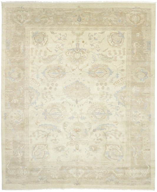 12 x 15 Vintage-Inspired Oushak Rug 30425