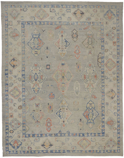 12 x 15 Turkish Oushak Rug 53608