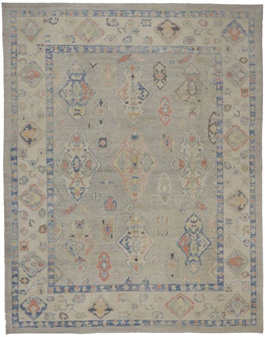 12 x 15 Turkish Oushak Rug 53608