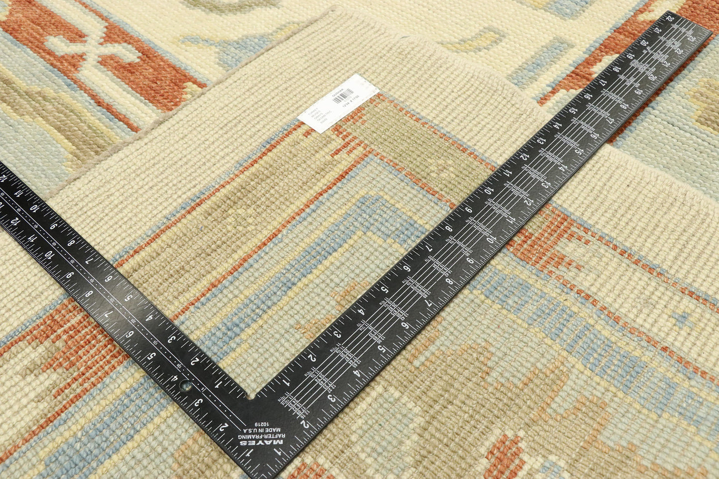 12 x 17 Modern Turkish Oushak Rug 51519