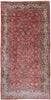 12 x 23 Antique Persian Sarouk Rug 74401