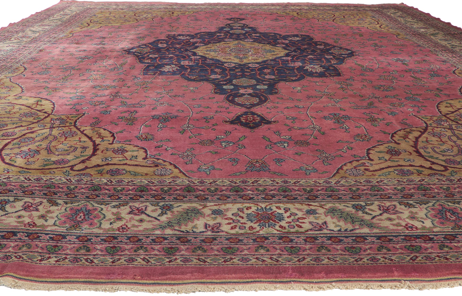 13 x 15 Antique Pink Turkish Sparta Rug 71617
