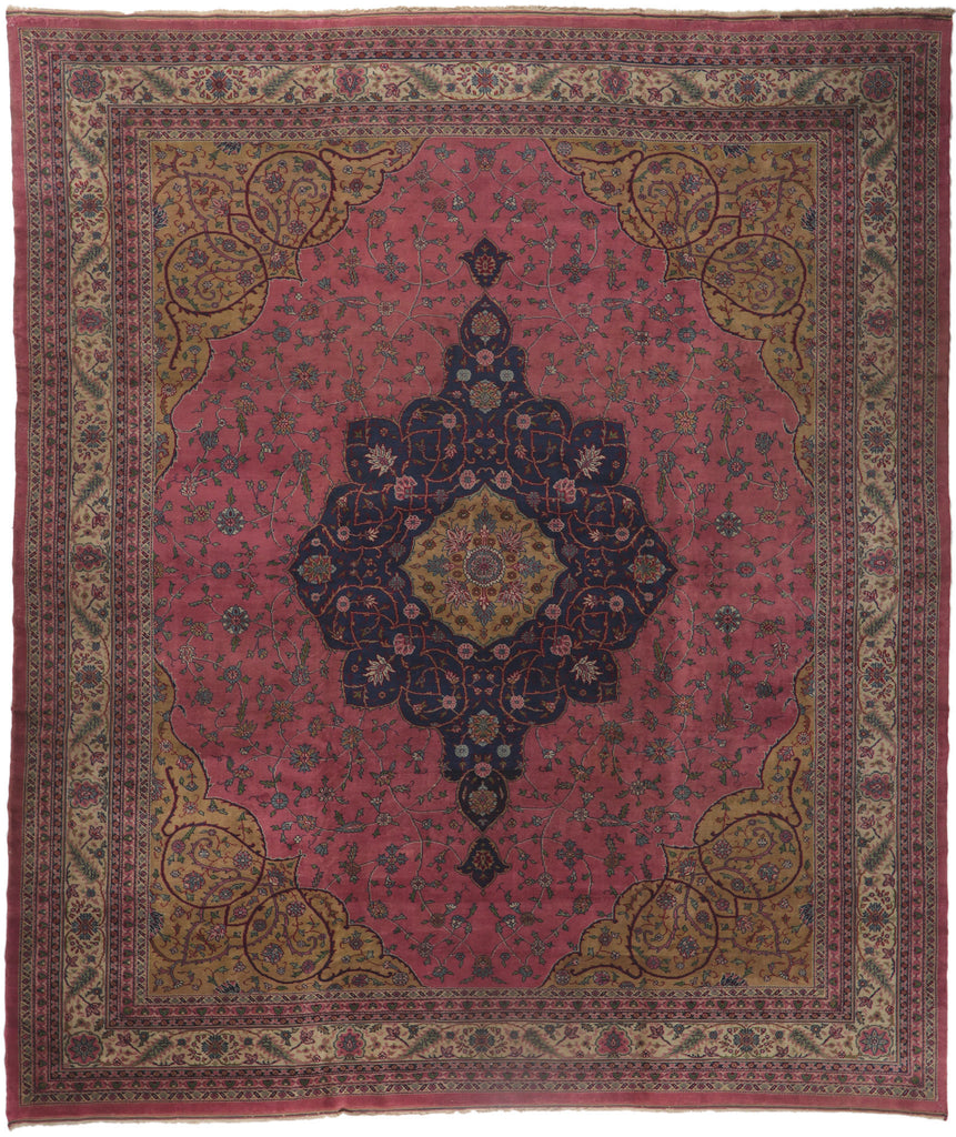 13 x 15 Antique Pink Turkish Sparta Rug 71617