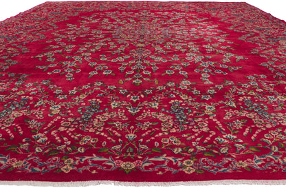 13 x 16 Antique Persian Kerman Rug 61209