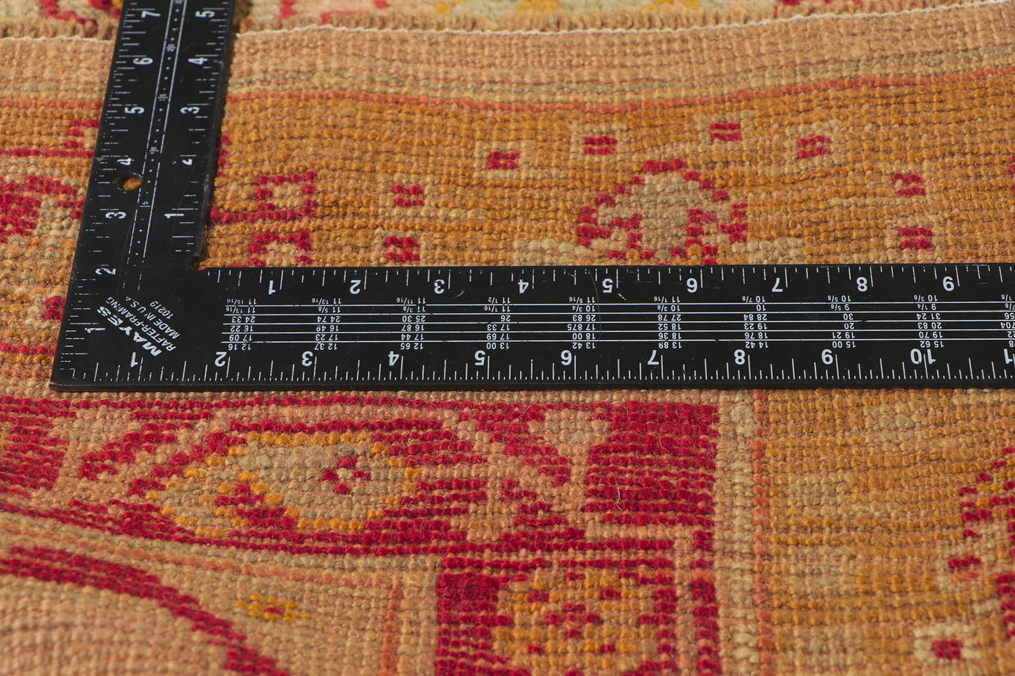 13 x 16 Antique Turkish Oushak Rug 76888