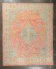 13 x 16 Colorful Turkish Oushak Rug 53797