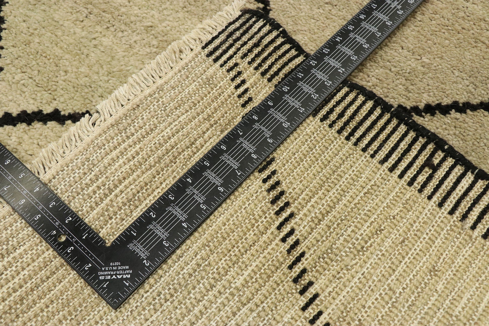13 x 14 Organic Modern Moroccan Rug 80465