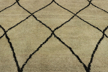 13 x 14 Organic Modern Moroccan Rug 80465