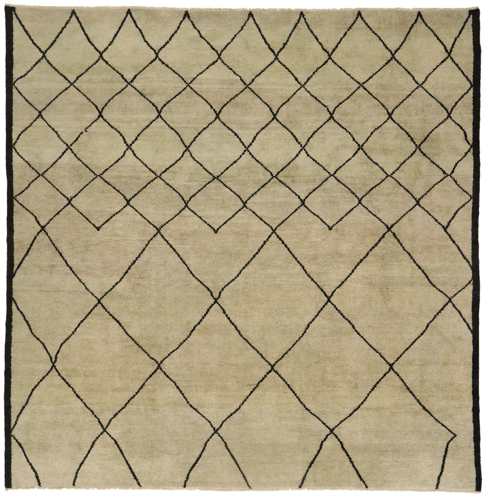 13 x 14 Organic Modern Moroccan Rug 80465
