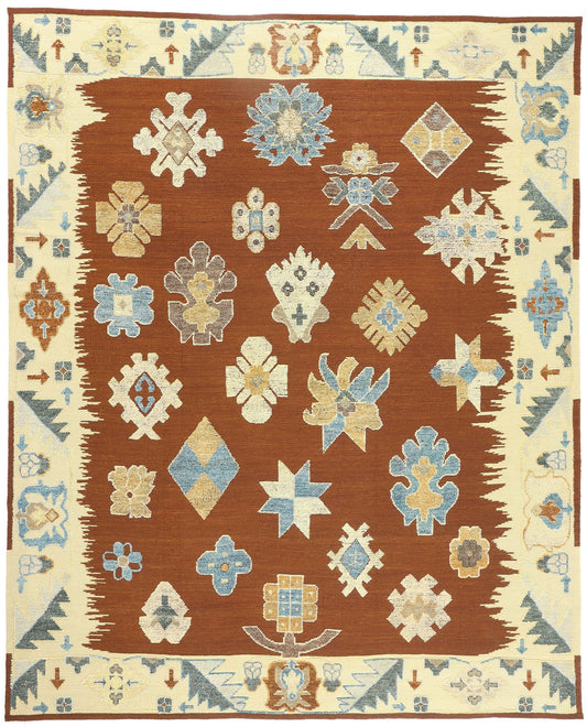 13 x 16 Oushak High-Low Rug 30893