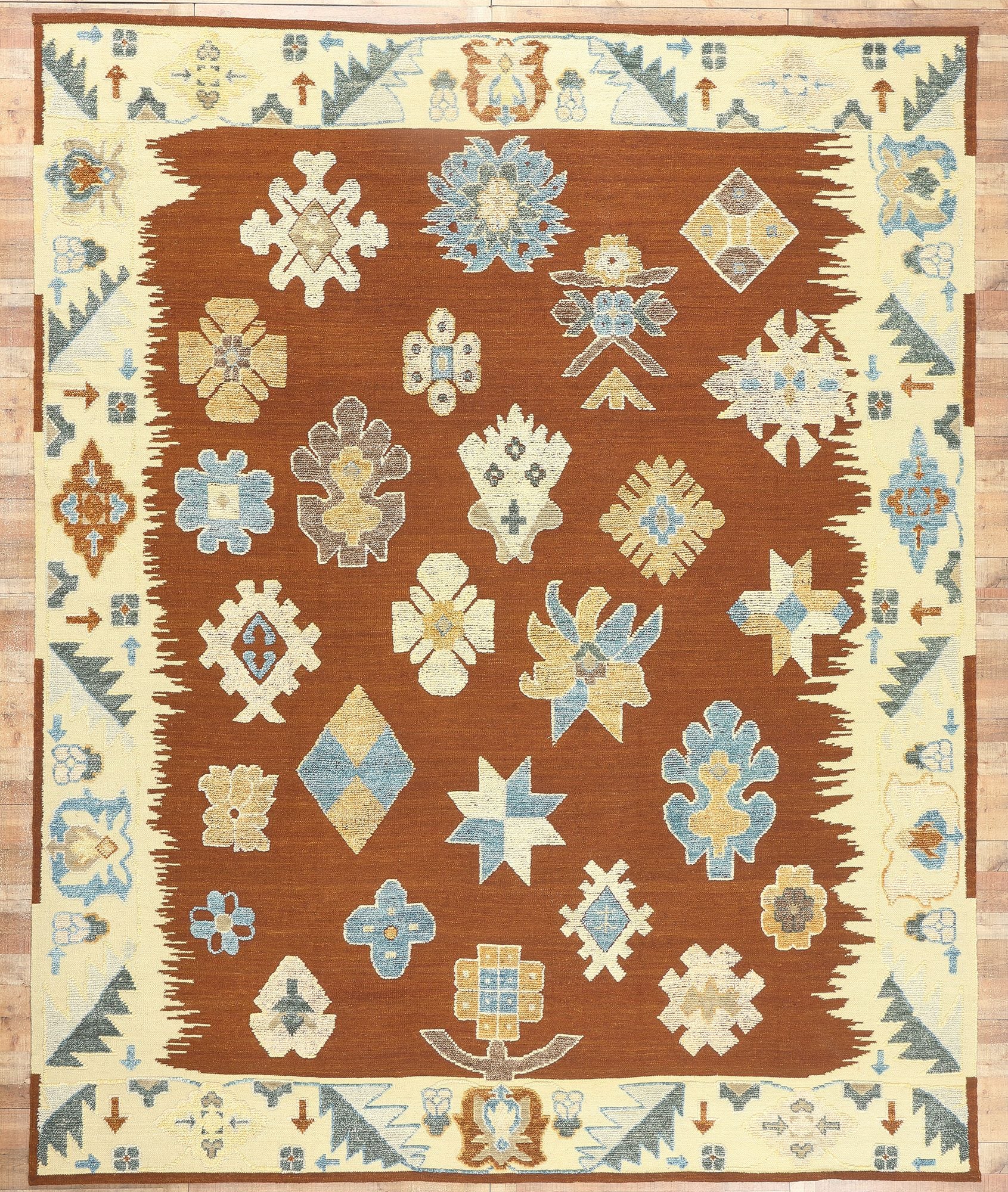 13 x 16 Oushak High-Low Rug 30893